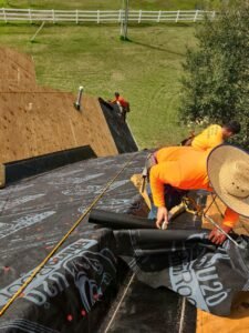 Image of a strong roof in Atascocita, showcasing expert roof repair services for home protection and durability.