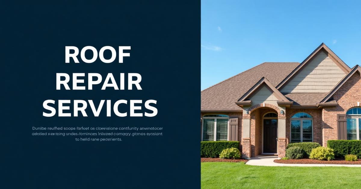 Roof Repair Services team completing a residential roof replacement in Houston, TX